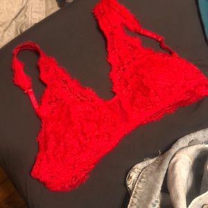 Red bra NWOT